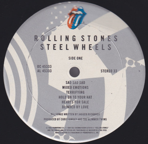 Rolling Stones* - Steel Wheels (LP, Album)