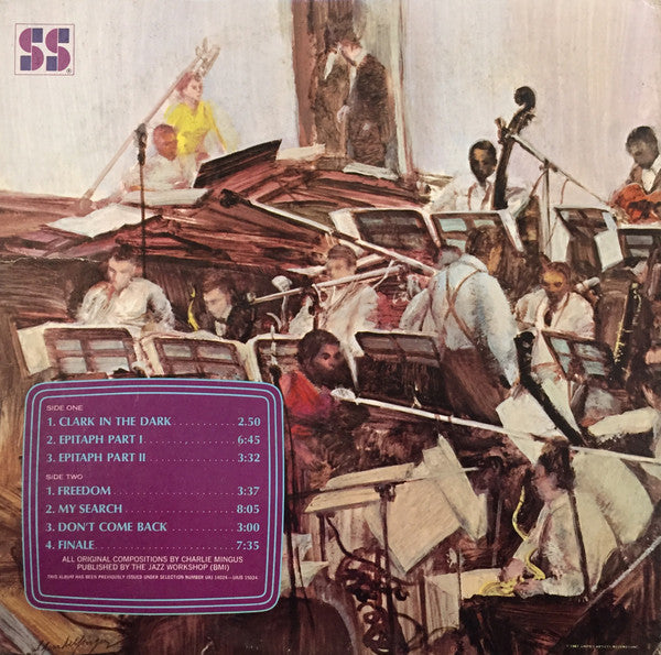 Charlie Mingus* - Town Hall Concert (LP, Album, RE)