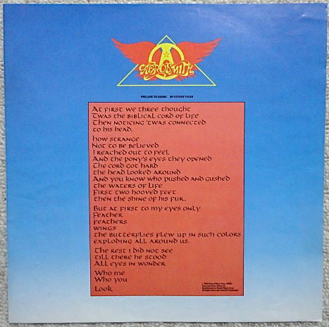 Aerosmith - Rock In A Hard Place (LP, Album)