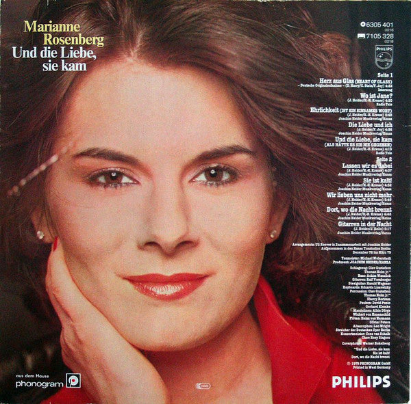 Marianne Rosenberg - Und Die Liebe, Sie Kam (LP, Album)