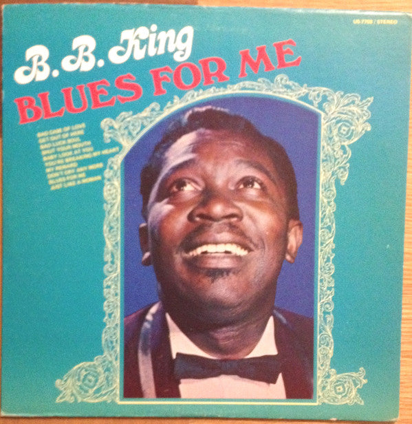 B.B. King - Blues For Me (LP, Album, RE)