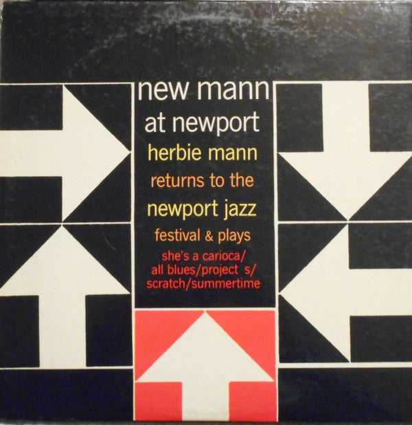 Herbie Mann - New Mann At Newport (LP, Album, gat)