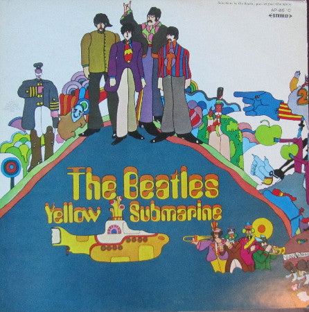 The Beatles - Yellow Submarine (LP, Album, Red)