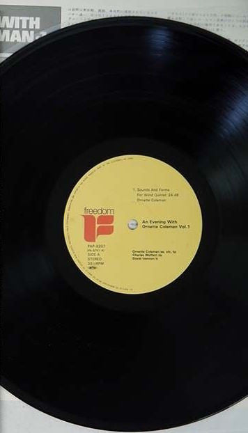 Ornette Coleman - An Evening With Ornette Coleman <1> (LP, Album, RE)