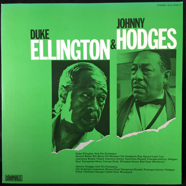 Duke Ellington - Duke Ellington &  Johnny Hodges(LP, Comp)