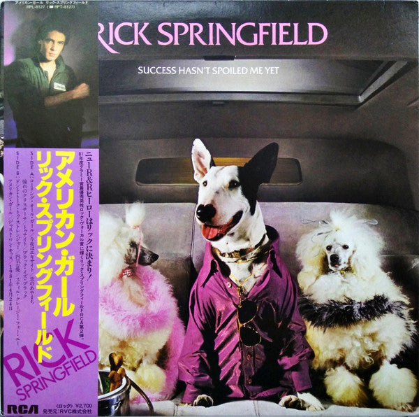 Rick Springfield - Success Hasn't Spoiled Me Yet (LP, Album)