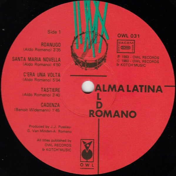 Aldo Romano - Alma Latina (LP, Album)