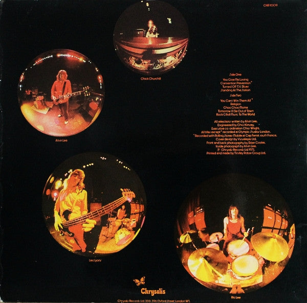 Ten Years After - Rock & Roll Music To The World (LP, Album, Gat)