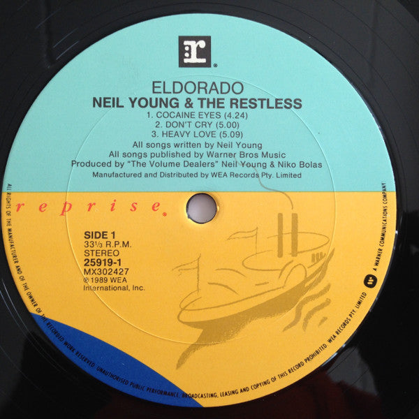 Neil Young + The Restless (3) - Eldorado (12"", MiniAlbum)