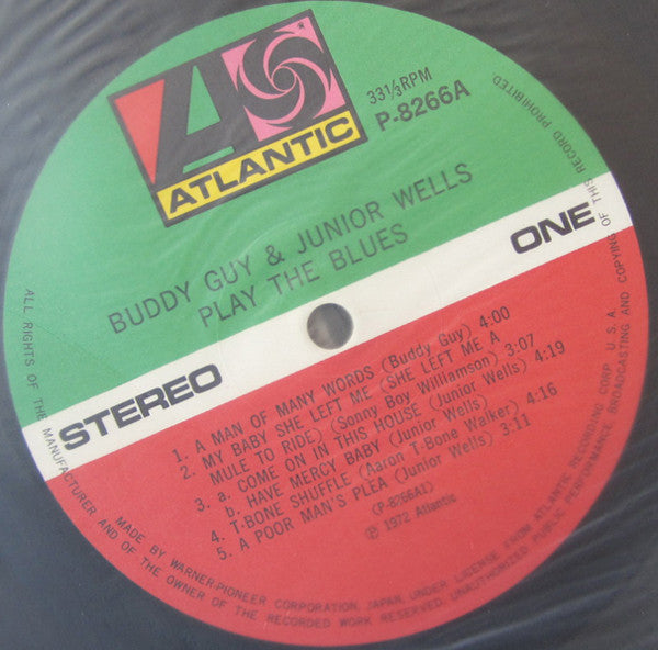 Buddy Guy & Junior Wells - Play The Blues (LP, Album)
