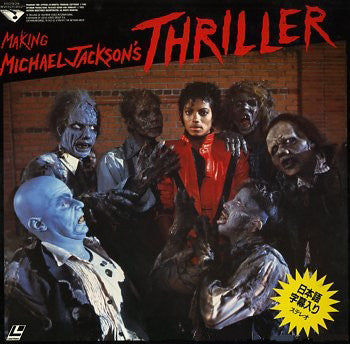 Michael Jackson - Making Michael Jackson's Thriller(Laserdisc, 12",...