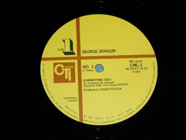 George Benson - Summertime/2001 / Theme From Good King Bad(12", Sin...