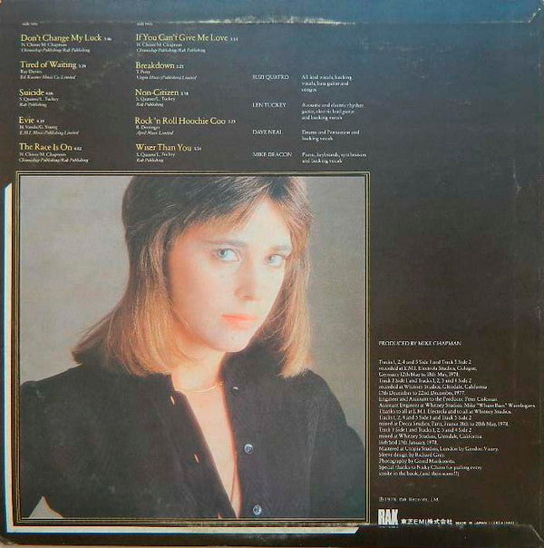 Suzi Quatro - If You Knew Suzi... (LP, Album, Promo)