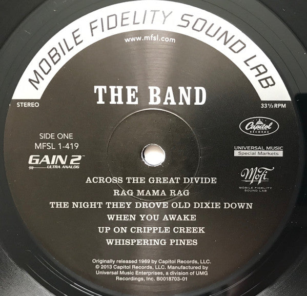 The Band - The Band (LP, Album, Ltd, Num, RE, RM, 180)