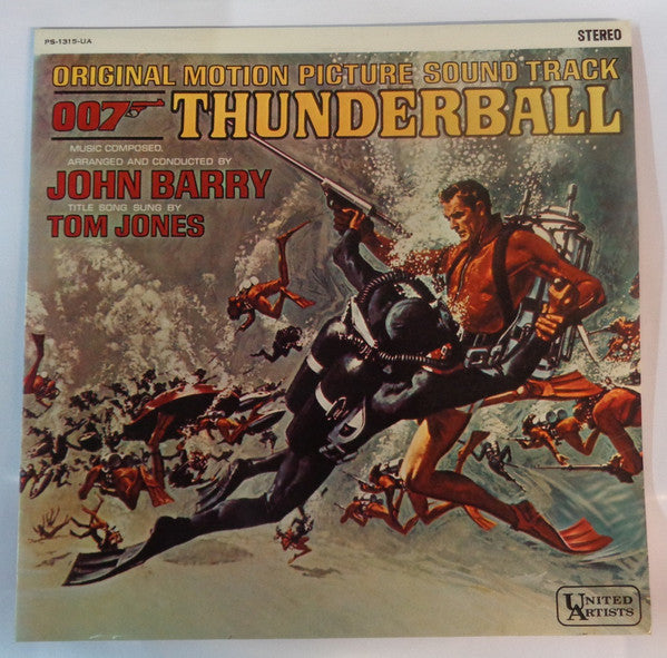 John Barry - Thunderball (Original Motion Picture Soundtrack)(LP, A...