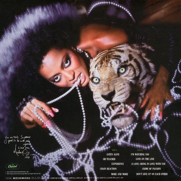 Diana Ross - Eaten Alive (LP, Album)