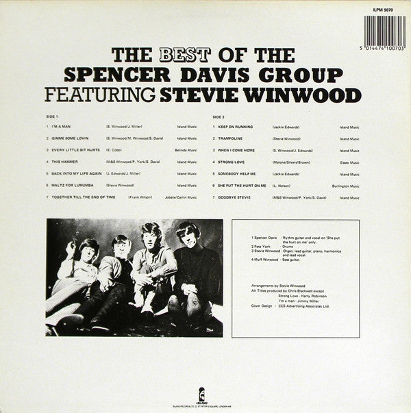 The Spencer Davis Group - The Best Of The Spencer Davis Group Featu...