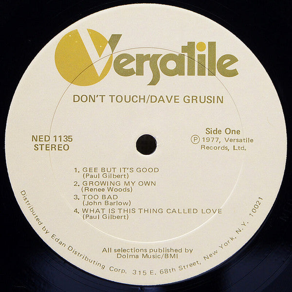 Dave Grusin - Don't Touch (LP, Album)