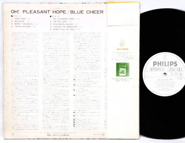 Blue Cheer - Oh! Pleasant Hope (LP, Album, Promo)