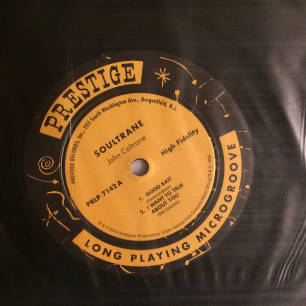 John Coltrane - Soultrane(LP, Album, Mono, Ltd, RE, 200)