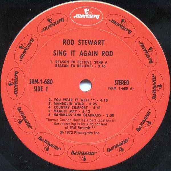 Rod Stewart - Sing It Again Rod (LP, Comp, San)