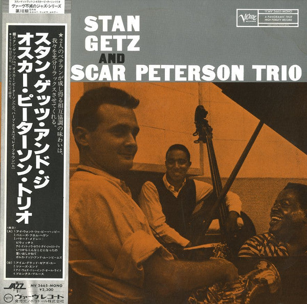 Stan Getz - Stan Getz And The Oscar Peterson Trio(LP, Album, Mono, RE)
