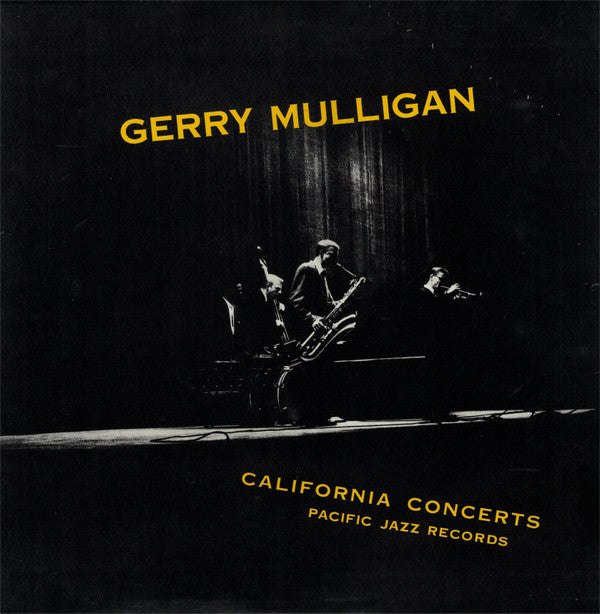 Gerry Mulligan - California Concerts (LP, Album, Mono, RE, wit)