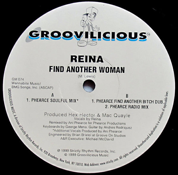 Reina - Find Another Woman (12"")