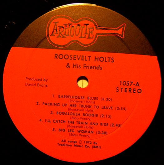 Various - Roosevelt Holts And His Friends (LP)