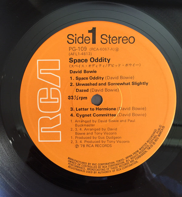 David Bowie - Space Oddity (LP, Album, Ltd, RE)