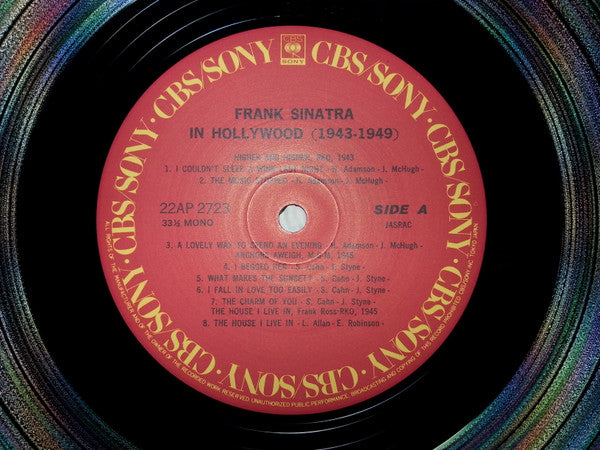 Frank Sinatra - In Hollywood 1943-1949 (LP, Comp, RE)