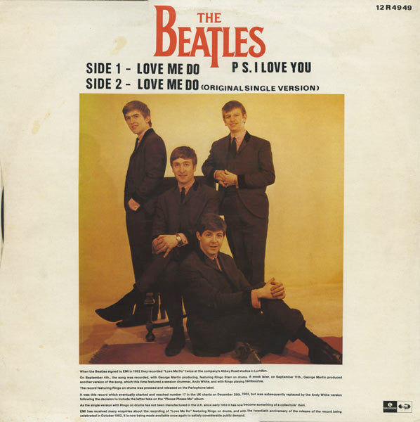 The Beatles - Love Me Do (12"", Mono)