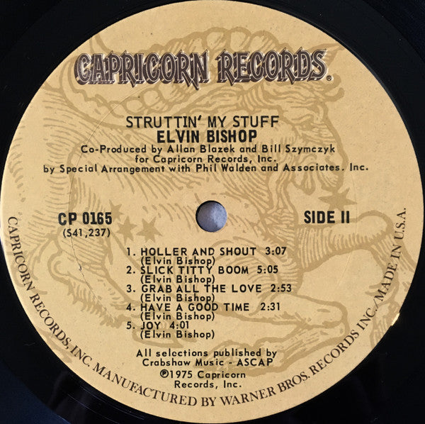 Elvin Bishop - Struttin' My Stuff (LP, Album, San)