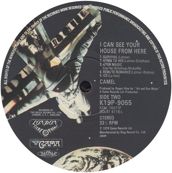 Camel - I Can See Your House From Here (LP, Album, RE)