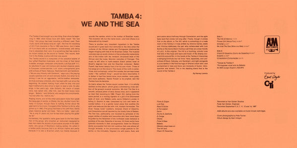 Tamba 4 - We And The Sea (LP, Album, Ltd, RE)