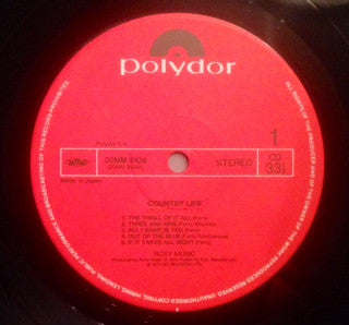 Roxy Music - Country Life (LP, Album, RE)