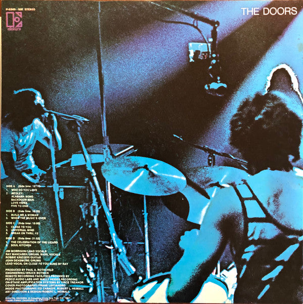 The Doors - Absolutely Live (2xLP, Album, RE)