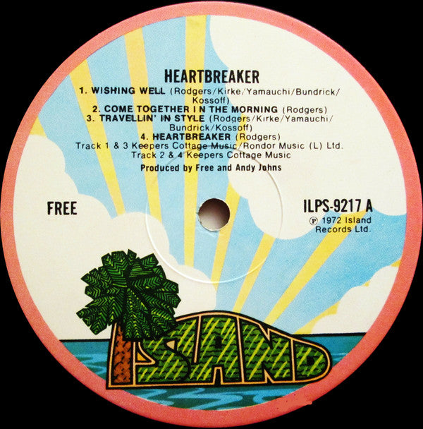 Free - Heartbreaker (LP, Album)