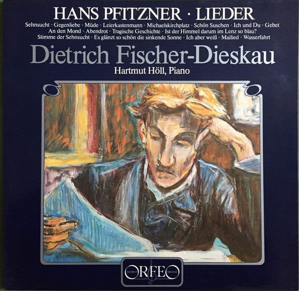 Hans Pfitzner, Dietrich Fischer-Dieskau, Hartmut Höll - Lieder (LP)