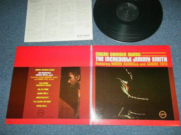 Jimmy Smith - Organ Grinder Swing(LP, Album, RE, Gat)