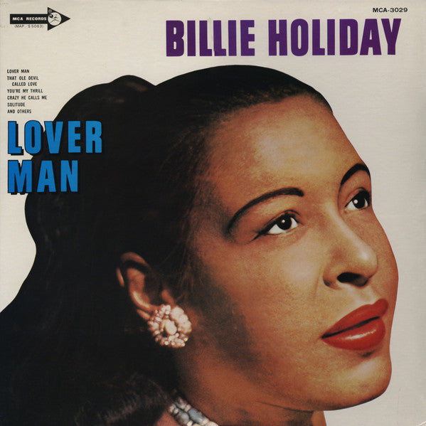 Billie Holiday - Lover Man (LP, Album, RE)