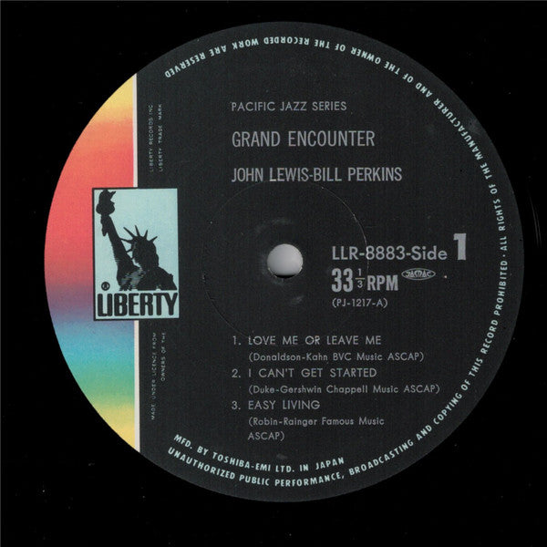 John Lewis (2) - Grand Encounter: 2° East - 3° West (LP, Album, RE)