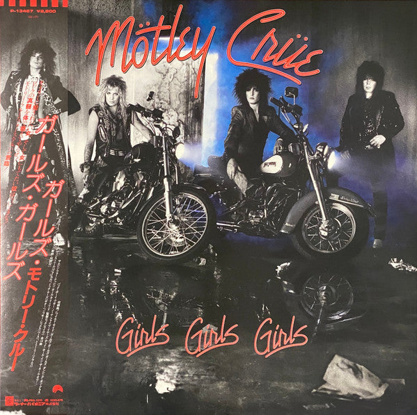 Mötley Crüe - Girls, Girls, Girls (LP, Album)