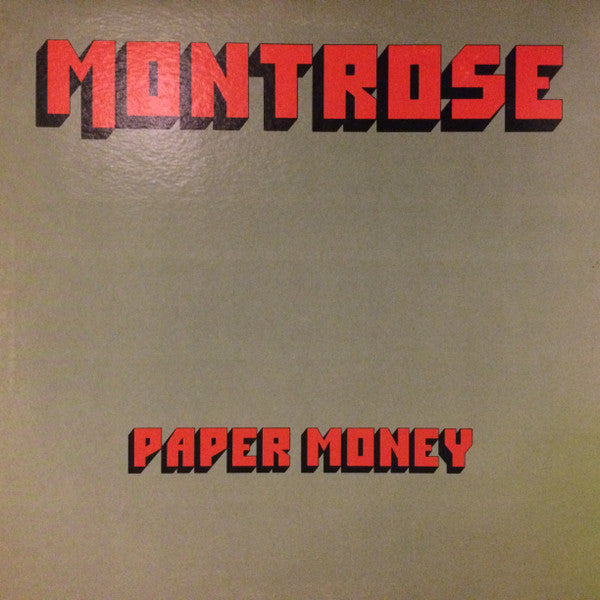 Montrose (2) - Paper Money (LP, Album, RE)