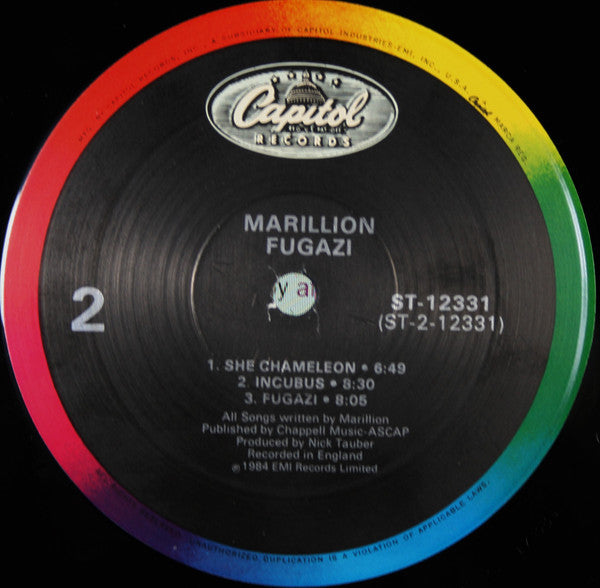 Marillion - Fugazi (LP, Album)