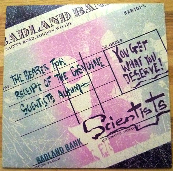 Scientists* - You Get What You Deserve! (LP, Album)