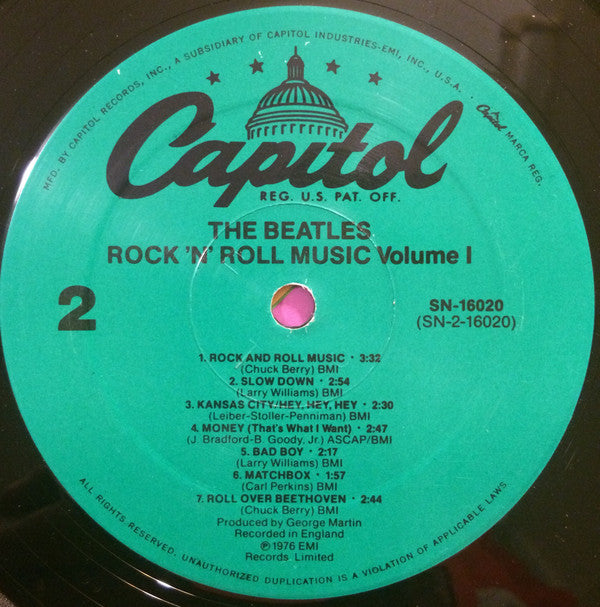 The Beatles - Rock 'N' Roll Music, Volume 1 (LP, Comp, RE, SRC)