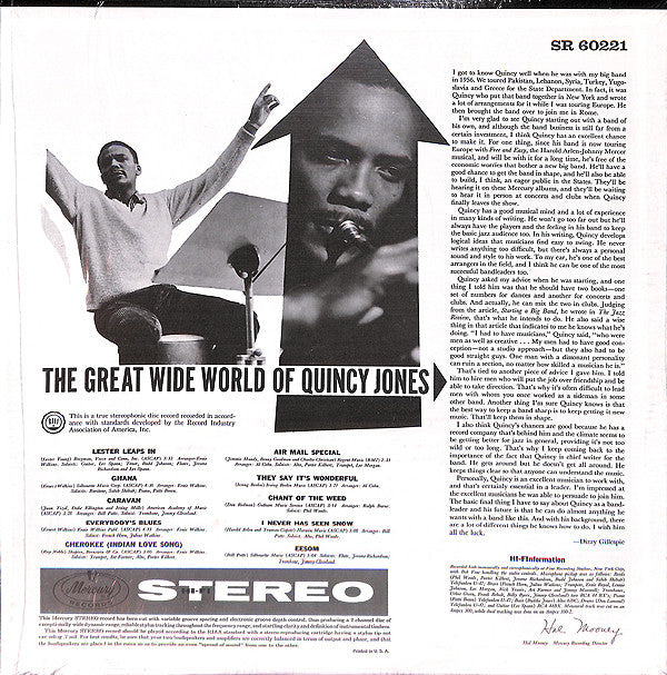 Quincy Jones - The Great Wide World Of Quincy Jones (LP, Album, RE)