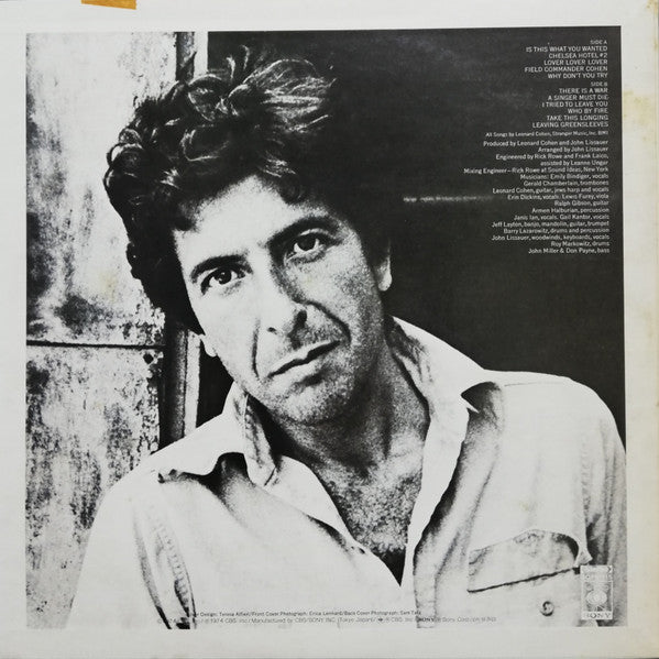 Leonard Cohen - New Skin For The Old Ceremony (LP, Album)