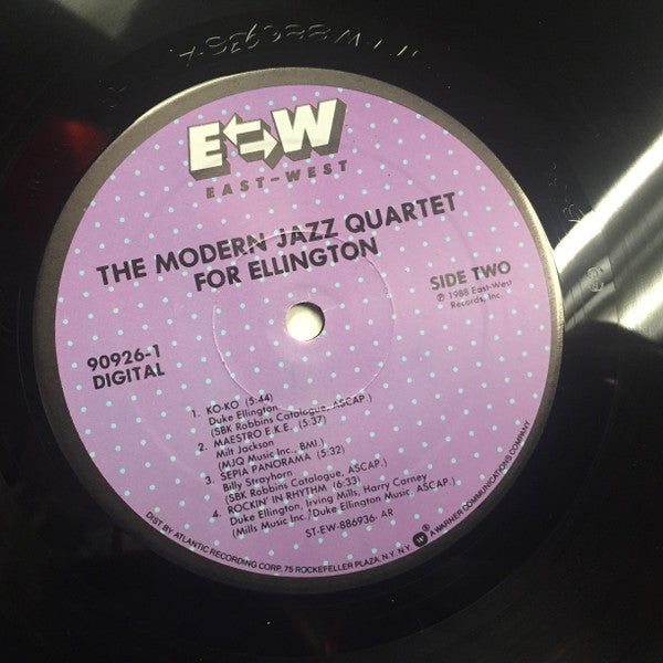 The Modern Jazz Quartet - For Ellington (LP, Album)